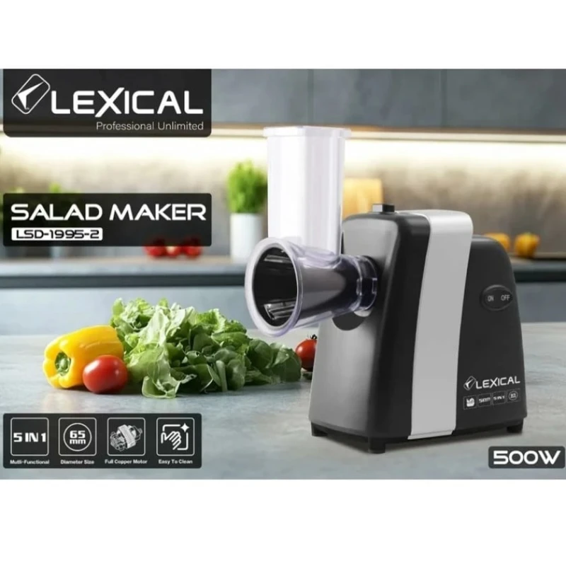 Овощерезка Lexical LSD-1995-2 Black Овощерезка Lexical LSD-1995-2 Black