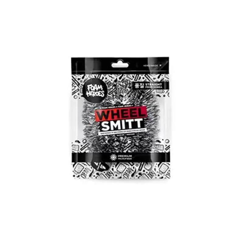 Мини-варежка для мойки колесных дисков Foam Heroes FHA042 Wheel Smitt 13х15см, 1400г/м2 Мини-варежка для мойки колесных дисков Foam Heroes FHA042 Wheel Smitt 13х15см, 1400г/м2