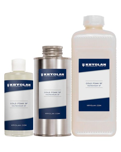 Çapıq yaratmaq üçün köpük dəsti Kryolan Cold Foam SF Kaltschaum 500/175/100 ml