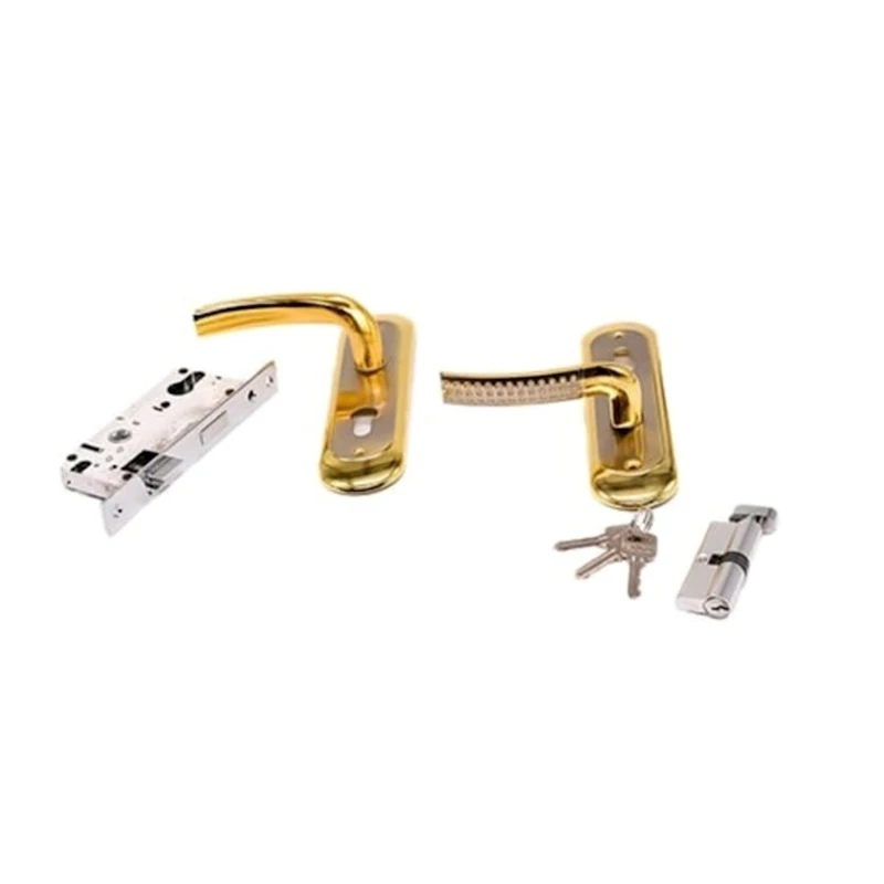 Taxma qıfıl AK58 - 46 KR39, xrom/sarı Taxma qıfıl AK58 - 46 KR39, xrom/sarı