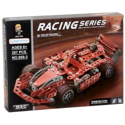 Металлический конструктор Aloe Toys Racing Car Shaped, 287 шт