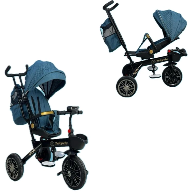 Üçtəkərli velosiped BB-296, mavi