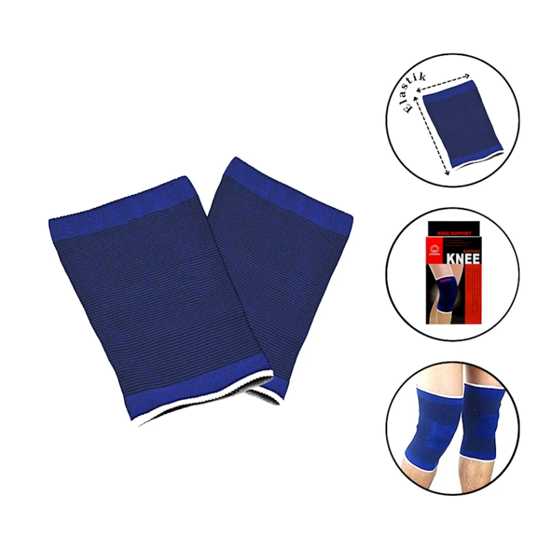 Суппорт для колена Chaoba 1107, полиэстер, синий