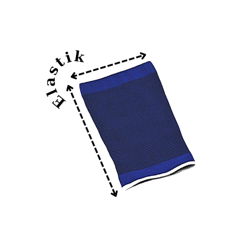 Суппорт для колена Chaoba 1107, полиэстер, синий