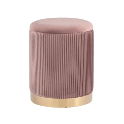 Пуфик 65, ткань, розовый, 40x35x35 см