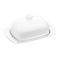 Масленка Wilmax 996109, фарфор, белый, 19x12.5x8.5 см Масленка Wilmax 996109, фарфор, белый, 19x12.5x8.5 см