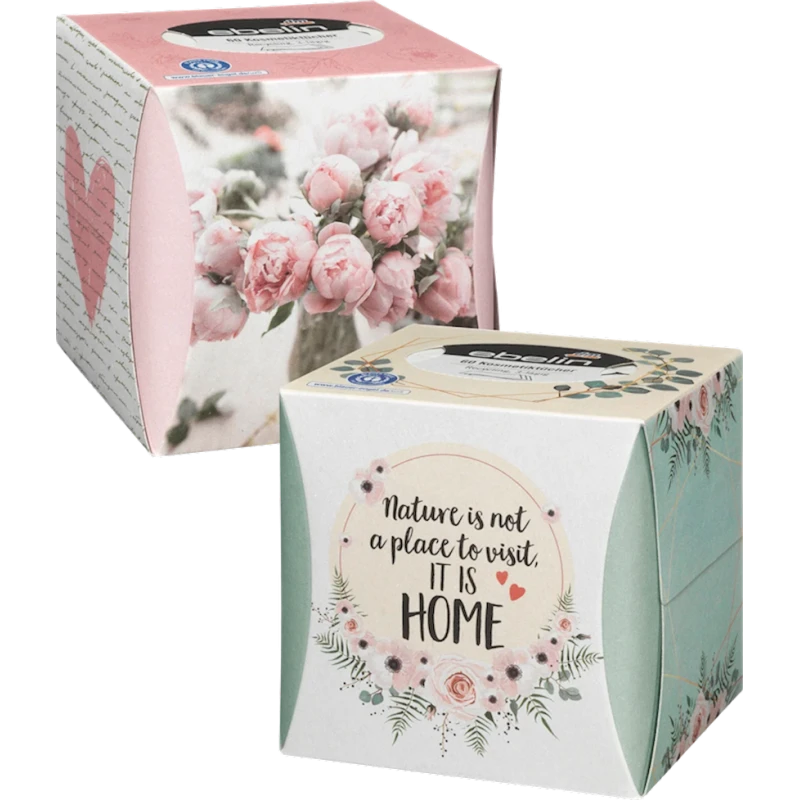 Салфетки в коробке Ebelin 60 шт Салфетки в коробке Ebelin 60 шт