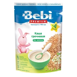 Каша гречневая Bebi безмолочная с пребиотиками, с 4 месяцев, 200 г