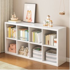 Kitab rəfi, 167x77x38 sm, laminat, ağ - ZARR011
