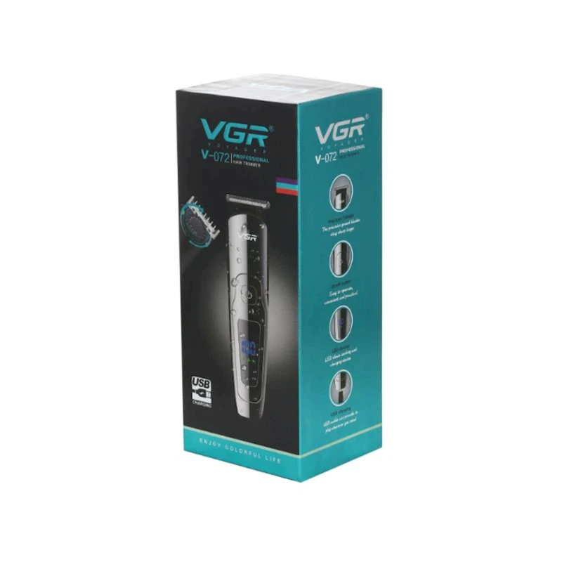 Машинка для стрижки волос VGR V-072 Silver