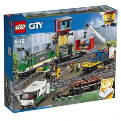 Конструктор LEGO City Товарный поезд 60198, 6+ лет, 1226 элементов