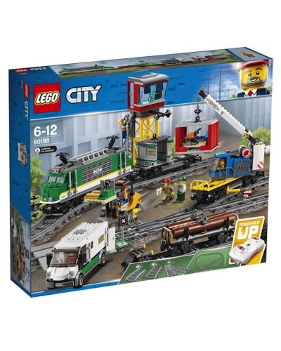 Konstruktor LEGO City Yük qatarı 60198, 6+ yaş, 1226 hissə