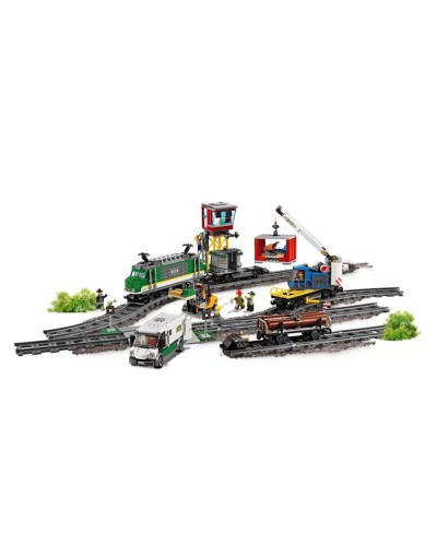 Konstruktor LEGO City Yük qatarı 60198, 6+ yaş, 1226 hissə