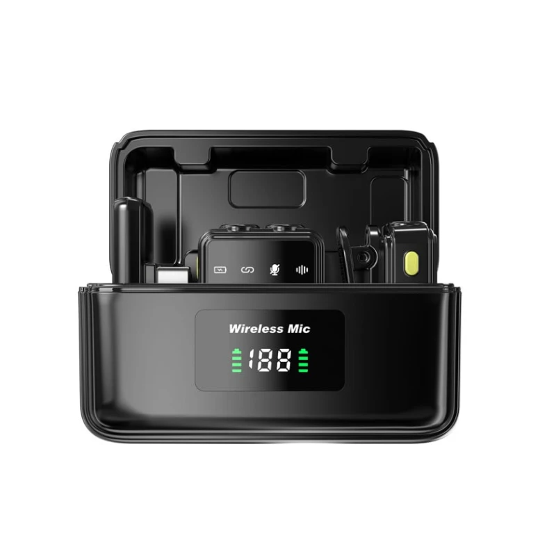 Wiwu 2-х полосный петличный микрофон 6977703654394 Wiwu 2-х полосный петличный микрофон 6977703654394