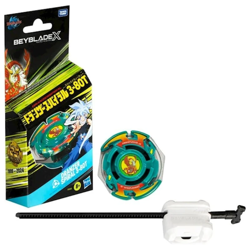 Волчок Beyblade X Dranzer Spiral 3-80T F9585, 8+ лет Волчок Beyblade X Dranzer Spiral 3-80T F9585, 8+ лет