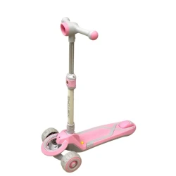 Детский самокат N381_pink, розовый Детский самокат N381_pink, розовый