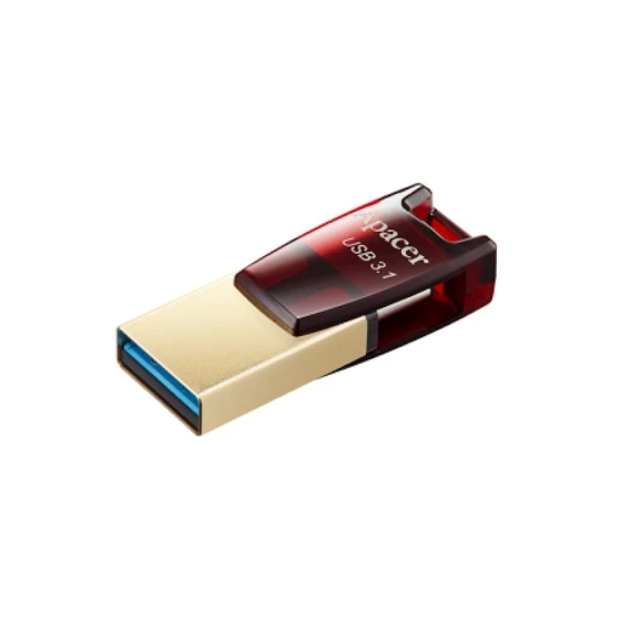 Флешка Apacer USB 3.1 Type-C Dual Red 64 GB Флешка Apacer USB 3.1 Type-C Dual Red 64 GB