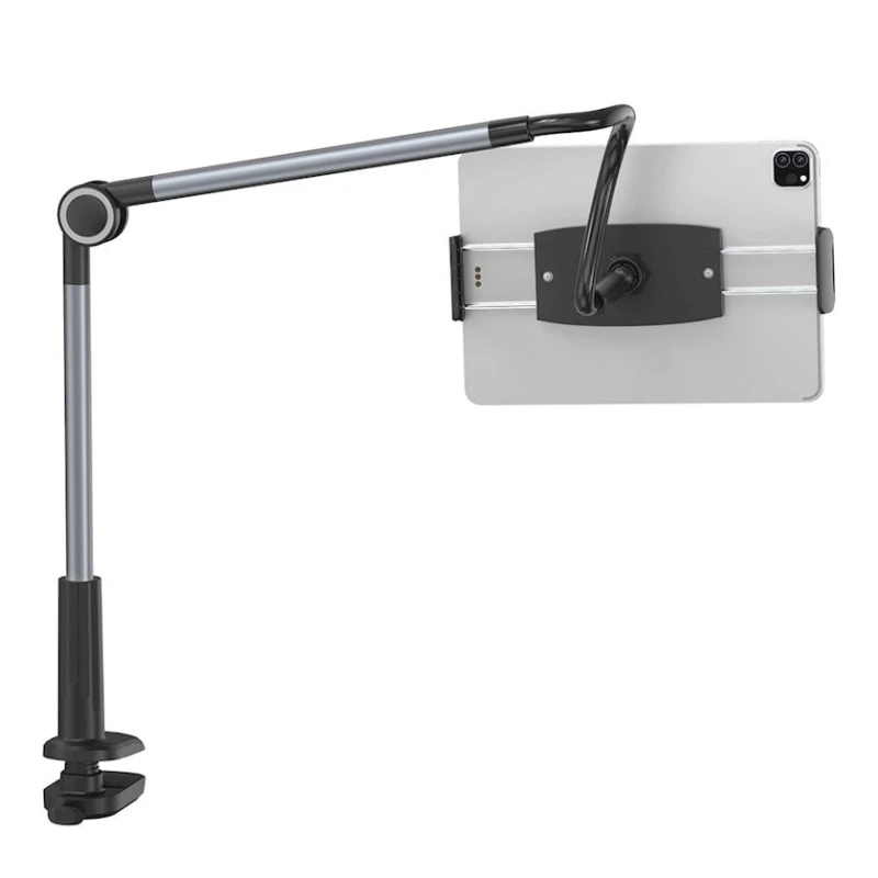 Держатель для телефона и планшета Baseus Otaku Life Rotary Adjustment Lazy Holder Pro Gray LUZQ000013 Держатель для телефона и планшета Baseus Otaku Life Rotary Adjustment Lazy Holder Pro Gray LUZQ000013