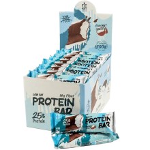 Proteinli baton Fit Kit Protein Bar Hindistan cevizi suflesi 60 q, 20 əd