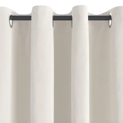 Штора JYSK Nesvatn, 140x300 см, полиэстер, кремовый Штора JYSK Nesvatn, 140x300 см, полиэстер, кремовый