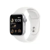 Умные часы Apple Watch SE 2 GPS 40mm Silver Aluminium Case with White Sport Band Regular (MNT93LL/A)
