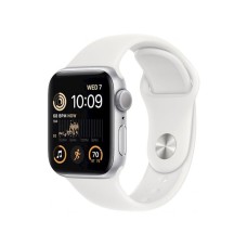 Ağıllı saat Apple Watch SE 2 GPS 40mm Silver Aluminium Case with White Sport Band Regular (MNT93LL/A)