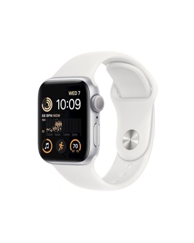 Ağıllı saat Apple Watch SE 2 GPS 40mm Silver Aluminium Case with White Sport Band Regular (MNT93LL/A)