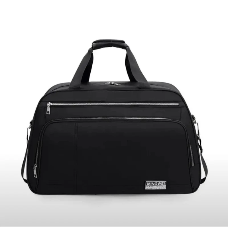 İdman və Səyahət çantası 044STR23072501, qara, parça, 60x23x38 sm