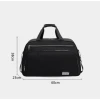 İdman və Səyahət çantası 044STR23072501, qara, parça, 60x23x38 sm