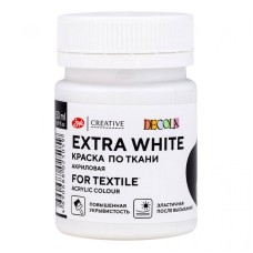 Akril boya Decola Extra White, parça üçün, 1 əd, 50 ml, ağ