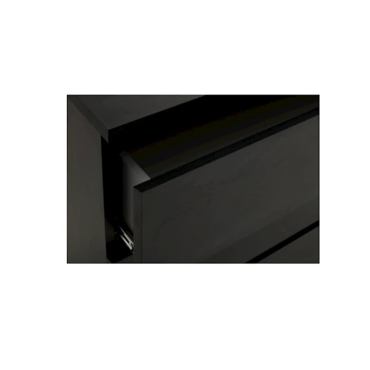 Комод JYSK Limfjorden 81x101x48 см, 4 ящика, черный Комод JYSK Limfjorden 81x101x48 см, 4 ящика, черный