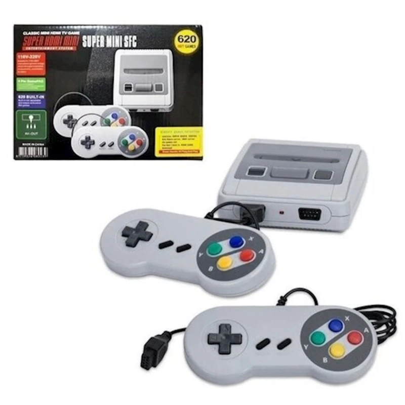 Игровая приставка Super Mini SFC, 620 игр