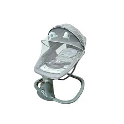 Кресло-качалка Mastela 08105, 0-18 мес, серое Кресло-качалка Mastela 08105, 0-18 мес, серое