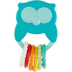 Прорезыватель-погремушка Chicco Owl Rattle ECO+, пластик