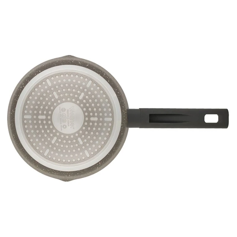 Сковорода Werner Organic Stone Style 51448, 28 см, алюминий/бакелит, коричневый