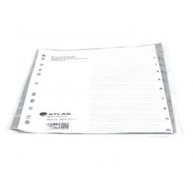 Разделитель Atlas A4, 10 листов Разделитель Atlas A4, 10 листов