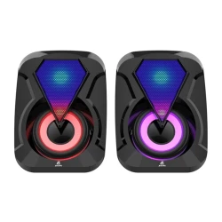 Портативная колонка Jeqang JS-701 RGB Black