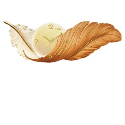 Divar saatı Home Decore Feather, 87x32 sm Divar saatı Home Decore Feather, 87x32 sm