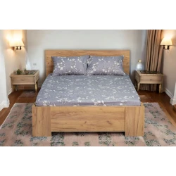 Yataq dəsti Luxe Cotton Lu-xe-000279, mələfə 160x200 sm, yastıq üzü 50х70 sm, birnəfərlik, pambıq, rəngbərəng