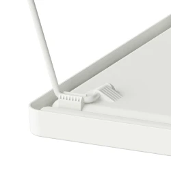 Поднос IKEA Bruksvara, 52x35x24 см, пластик, белый