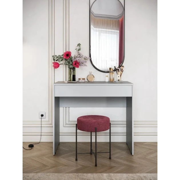 Туалетный столик Art Mebel 29, ламинат, 75х80х45 см, белый