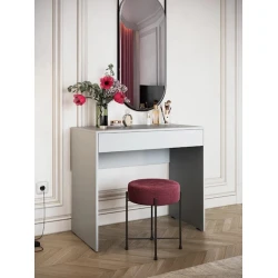 Туалетный столик Art Mebel 29, ламинат, 75х80х45 см, белый