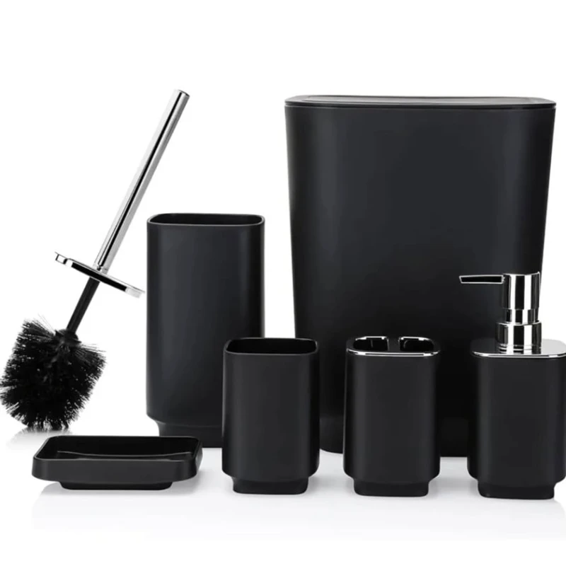 Hamam dəsti / Qara / 6 ədəd 8991000001046 Hamam dəsti / Qara / 6 ədəd 8991000001046