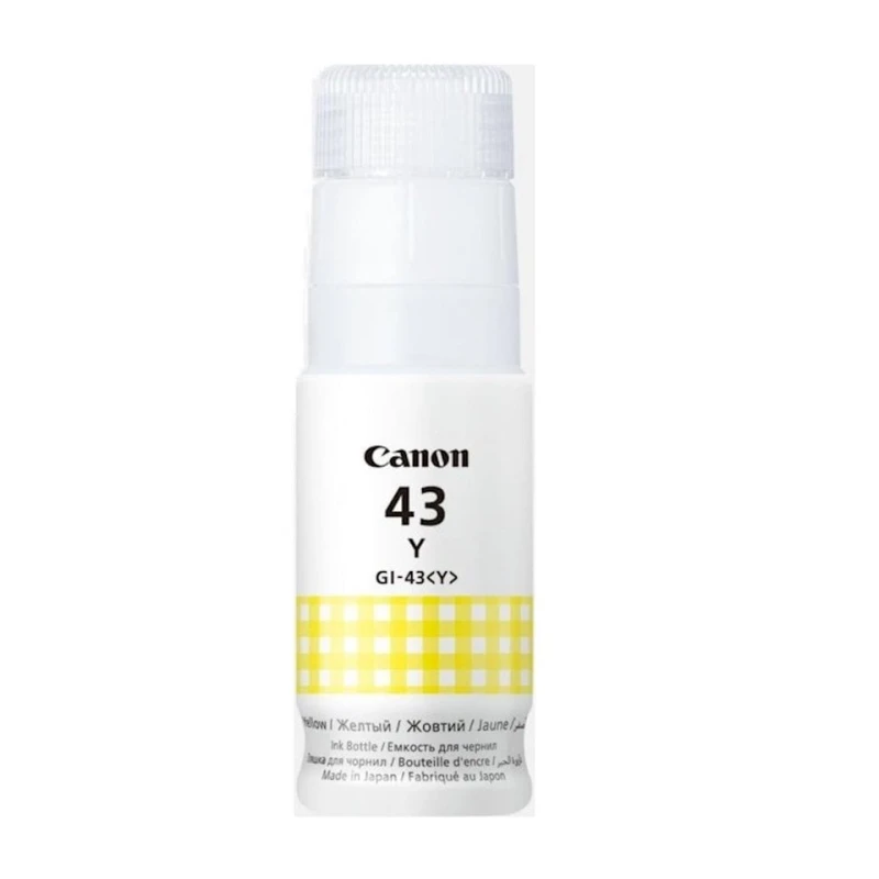 Контейнер с чернилами Canon GI-43 Yellow (4689C001AA) Контейнер с чернилами Canon GI-43 Yellow (4689C001AA)