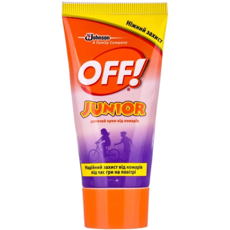 Крем от комаров детский OFF! Junior, 50 мл Крем от комаров детский OFF! Junior, 50 мл