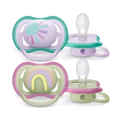 Набор пустышек Philips AVENT Ultra air SCF085/59, 0+ мес