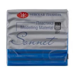 Полимерная глина Невская палитра Сонет, синий, 56г