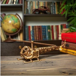 3D пазл SmartWood Helicopter Gazelle, 23x9x1 см