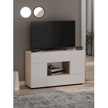 TV üçün tumba 3563_LETNEWBrillWhSon, LDSP, rəngbərəng, 51.5x28.9x85.8 sm