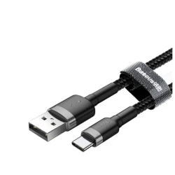 Кабель Baseus CATKLF-BG1 USB to Type-C, 1 м, черный